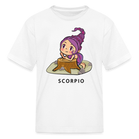 Thumbnail for Kids' Sweet Astro Scorpio T-Shirt - white