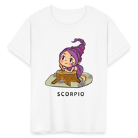 Thumbnail for Kids' Sweet Astro Scorpio T-Shirt - white