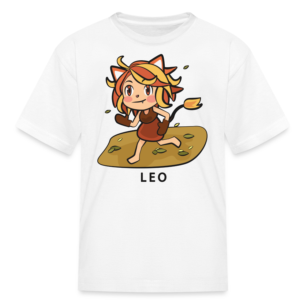Kids' Sweet Astro Leo T-Shirt - white