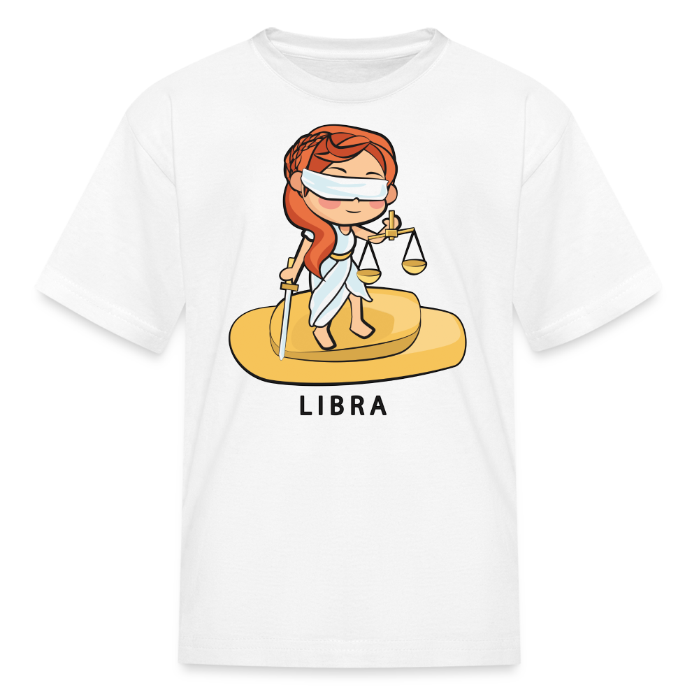 Kids' Sweet Astro Libra T-Shirt - white