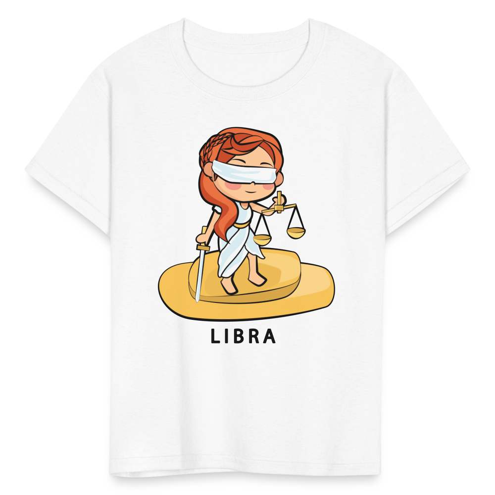 Kids' Sweet Astro Libra T-Shirt - white