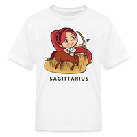 Thumbnail for Kids' Sweet Astro Sagittarius T-Shirt - white