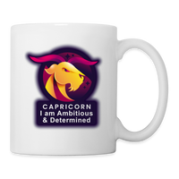 Thumbnail for Glow Capricorn Coffee/Tea Mug - white