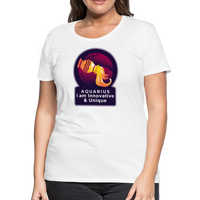 Thumbnail for Women’s Glow Aquarius Premium T-Shirt - white