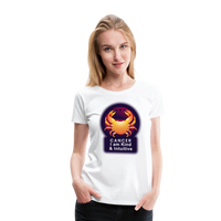 Thumbnail for Women’s Glow Cancer Premium T-Shirt - white