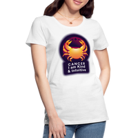 Thumbnail for Women’s Glow Cancer Premium T-Shirt - white