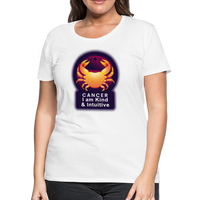 Thumbnail for Women’s Glow Cancer Premium T-Shirt - white