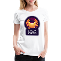 Thumbnail for Women’s Glow Cancer Premium T-Shirt - white