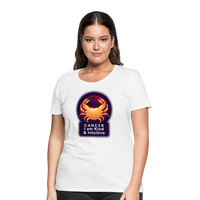 Thumbnail for Women’s Glow Cancer Premium T-Shirt - white