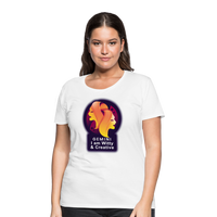 Thumbnail for Women’s Glow Gemini Premium T-Shirt - white