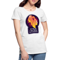 Thumbnail for Women’s Glow Gemini Premium T-Shirt - white