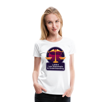 Thumbnail for Women’s Glow Libra Premium T-Shirt - white