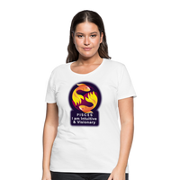 Thumbnail for Women’s Glow Pisces Premium T-Shirt - white