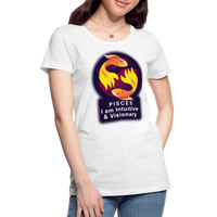 Thumbnail for Women’s Glow Pisces Premium T-Shirt - white