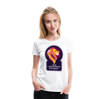 Thumbnail for Women’s Glow Leo Premium T-Shirt - white