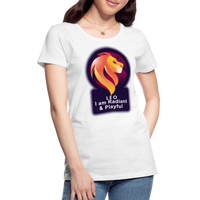 Thumbnail for Women’s Glow Leo Premium T-Shirt - white