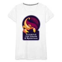 Thumbnail for Women’s Glow Scorpio Premium T-Shirt - white