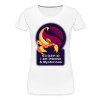 Thumbnail for Women’s Glow Scorpio Premium T-Shirt - white