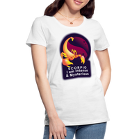 Thumbnail for Women’s Glow Scorpio Premium T-Shirt - white