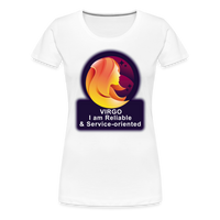 Thumbnail for Women’s Glow Virgo Premium T-Shirt - white