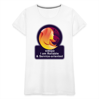 Thumbnail for Women’s Glow Virgo Premium T-Shirt - white