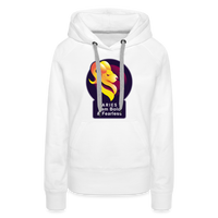 Thumbnail for Women’s Glow Aries Premium Hoodie - white