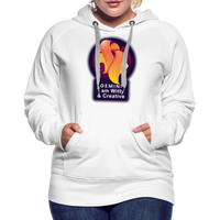 Thumbnail for Women’s Glow Gemini Premium Hoodie - white