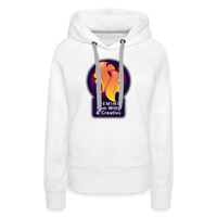 Thumbnail for Women’s Glow Gemini Premium Hoodie - white