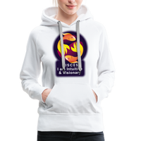 Thumbnail for Women’s Glow Pisces Premium Hoodie - white