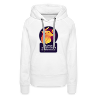 Thumbnail for Women’s Glow Taurus Premium Hoodie - white