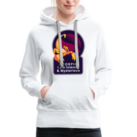 Thumbnail for Women’s Glow Scorpio Premium Hoodie - white