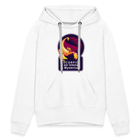 Thumbnail for Women’s Glow Scorpio Premium Hoodie - white