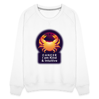 Thumbnail for Women’s Glow Cancer Premium Sweatshirt - white