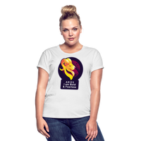 Thumbnail for Women's Glow Aries Relaxed Fit T-Shirt - white