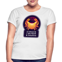 Thumbnail for Women's Glow Cancer Relaxed Fit T-Shirt - white