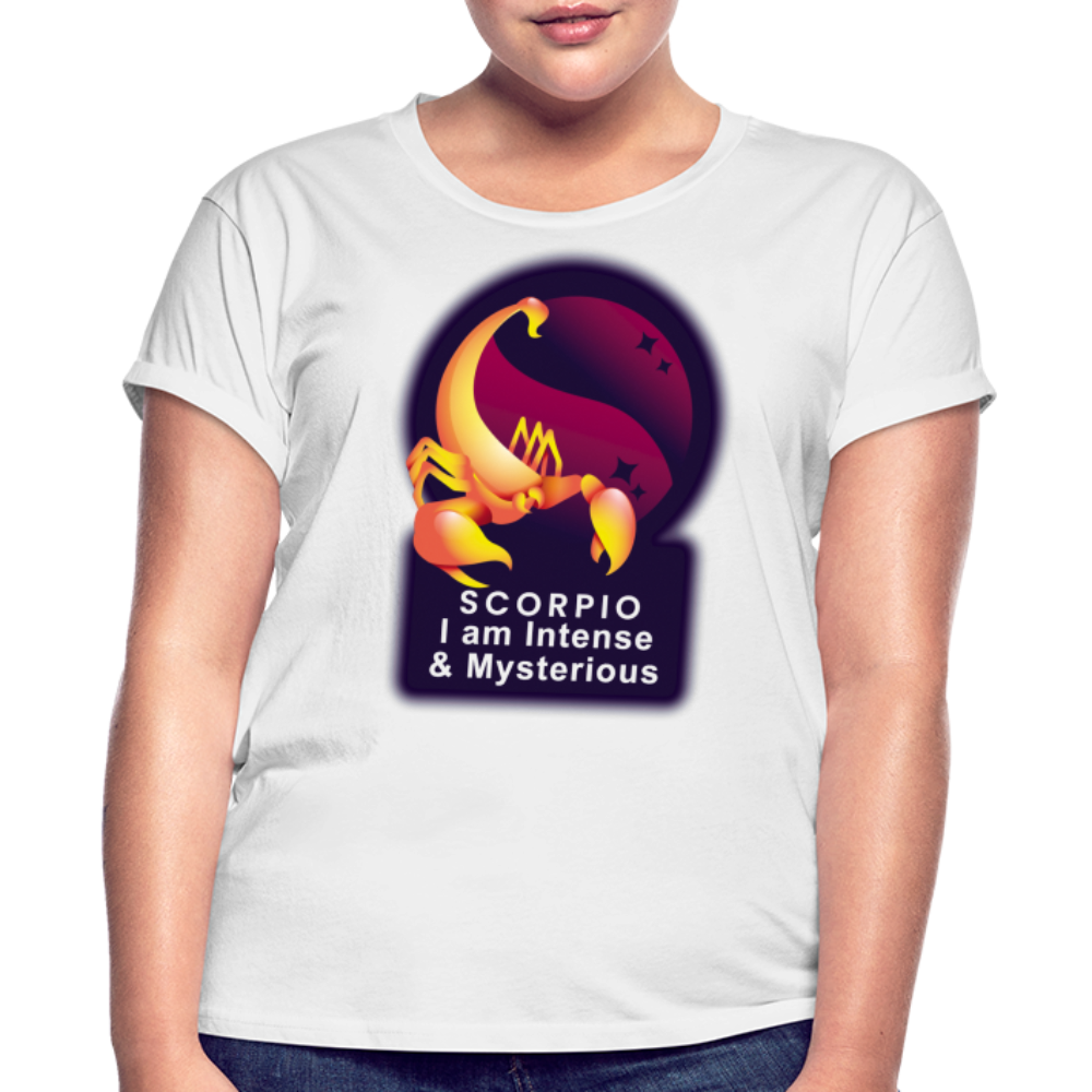 Women's Glow Scorpio Relaxed Fit T-Shirt - white