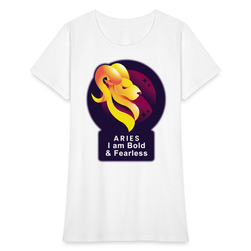 Women's Glow Aries T-Shirt - white