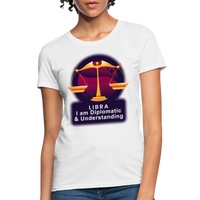 Thumbnail for Women's Glow Libra T-Shirt - white