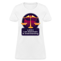 Thumbnail for Women's Glow Libra T-Shirt - white