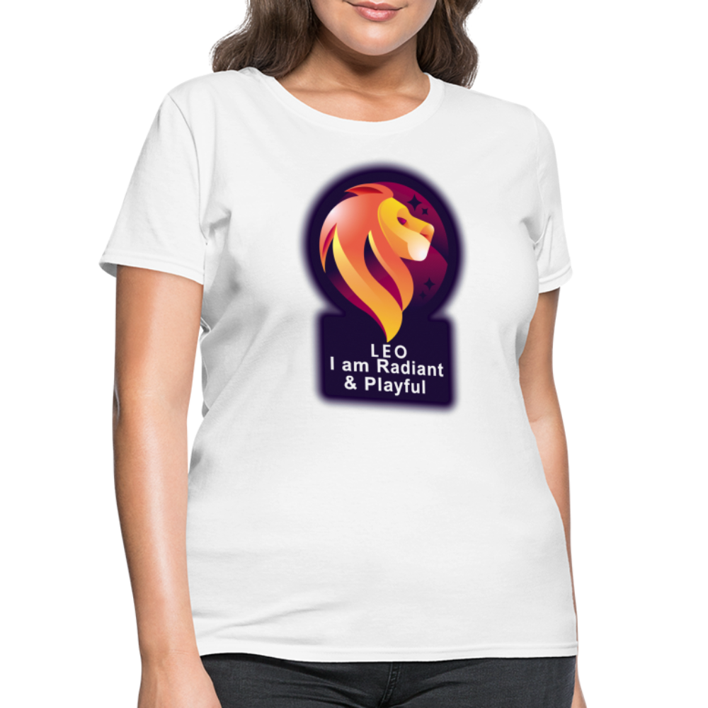 Women's Glow Leo T-Shirt - white