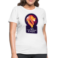 Thumbnail for Women's Glow Leo T-Shirt - white