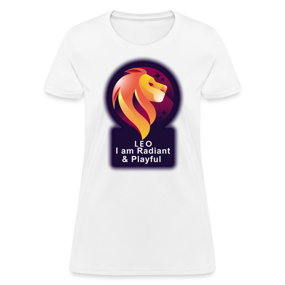 Women's Glow Leo T-Shirt - white