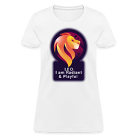 Thumbnail for Women's Glow Leo T-Shirt - white