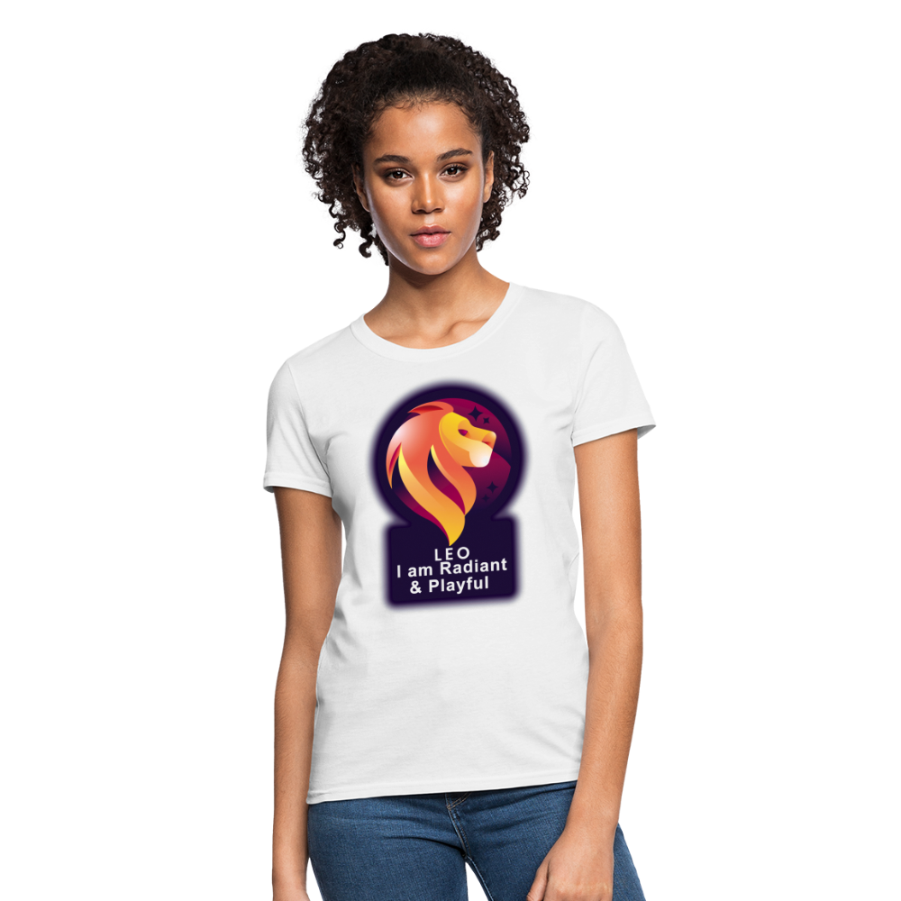 Women's Glow Leo T-Shirt - white