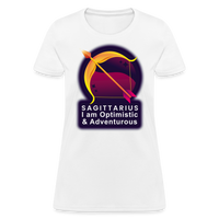 Thumbnail for Women's Glow Sagittarius T-Shirt - white