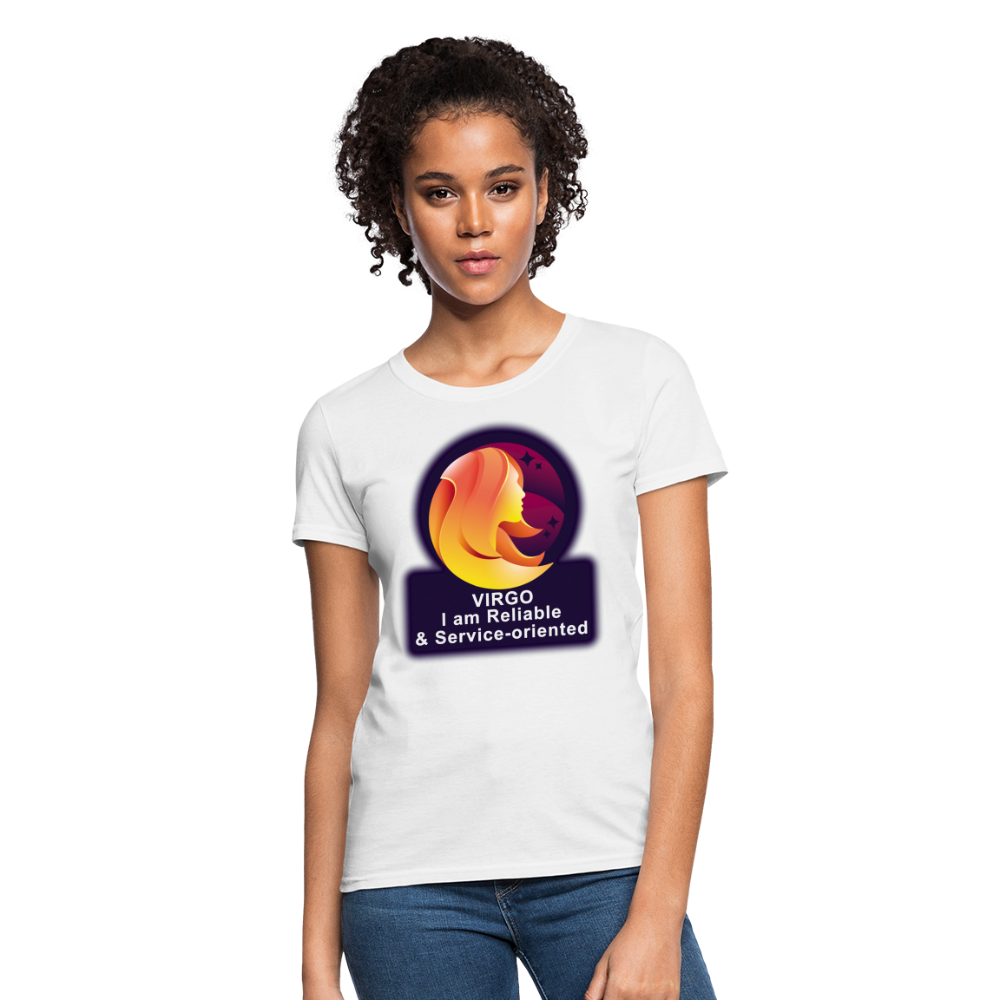 Women's Glow Virgo T-Shirt - white