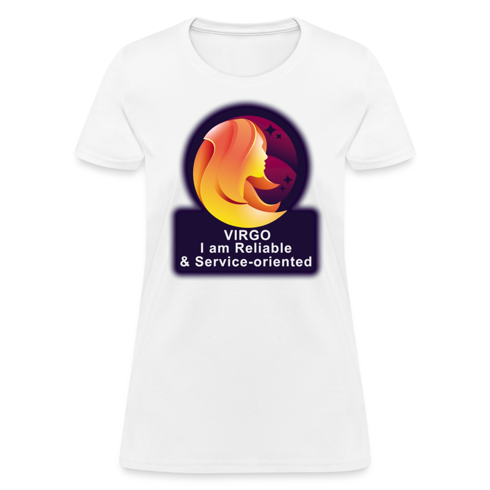 Women's Glow Virgo T-Shirt - white