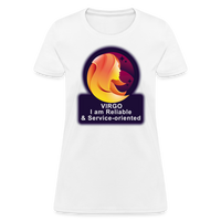 Thumbnail for Women's Glow Virgo T-Shirt - white