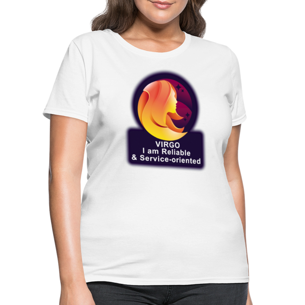 Women's Glow Virgo T-Shirt - white