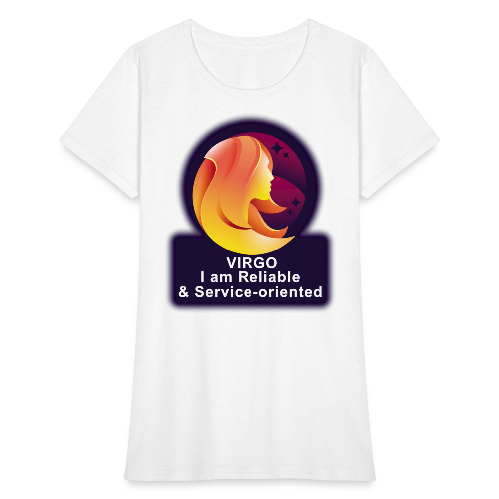 Women's Glow Virgo T-Shirt - white